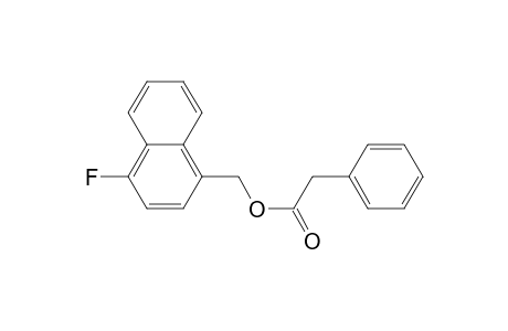4-Fluoro-1-naphthylmethyl phenylacetate