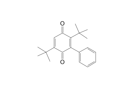 2,5-bis(t-Butyl)-3-phenyl-1,4-benzouqinone