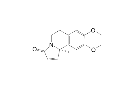 (+)-2,3-Dimethoxy-10a-methyldihydropyrrolo[2,1-a]isoquinolin-8-one