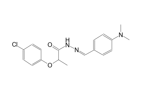 propanoic acid, 2-(4-chlorophenoxy)-, 2-[(E)-[4-(dimethylamino)phenyl]methylidene]hydrazide