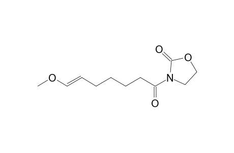 3-(7-Methoxyhept-6-enoyl)oxazolidin-2-one