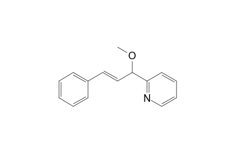 1-Phenyl-3-methoxy-3-(2-pyridyl)-1-propene
