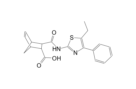 3-{[(5-ethyl-4-phenyl-1,3-thiazol-2-yl)amino]carbonyl}bicyclo[2.2.1]hept-5-ene-2-carboxylic acid