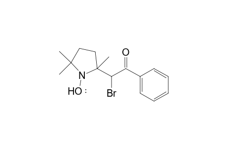 2-(1-Bromo-2-oxo-2-phenylethyl)-2,5,5-trimethylpyrrolidin-1-oxyl radical