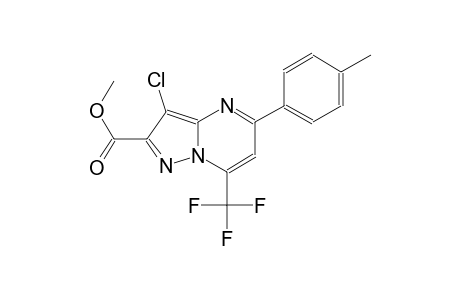 pyrazolo[1,5-a]pyrimidine-2-carboxylic acid, 3-chloro-5-(4-methylphenyl)-7-(trifluoromethyl)-, methyl ester