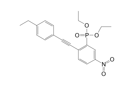 [2-(4-Ethyl-phenylethynyl)-5-nitro-phenyl]-phosphonic Acid Diethyl Ester