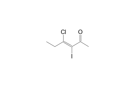 4-Chloro-3-iodo-3-hexen-2-one