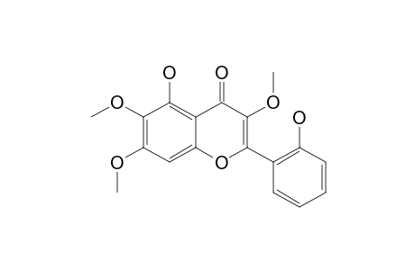 IRISFLAVONE-B;2',5-DIHYDROXY-3,6,7-TRIMETHOXYFLAVONE