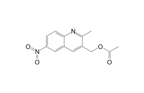 3-Acetoxymethyl-2-methyl-6-nitroquinoline