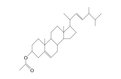 (22E)-Ergosta-5,22-dien-3-yl acetate