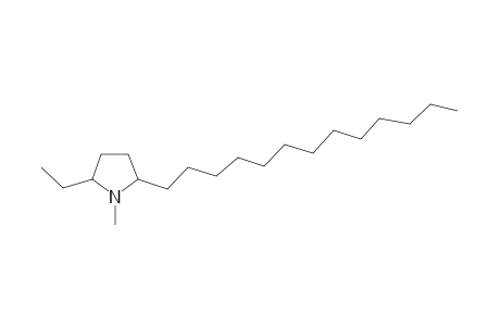 1-Methyl-2-ethyl-5-tridecylpyrrolidine