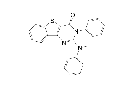2-[Methyl(phenyl)amino]-3-phenylbenzothieno[3,2-d]pyrimidin-4-(3H)-one