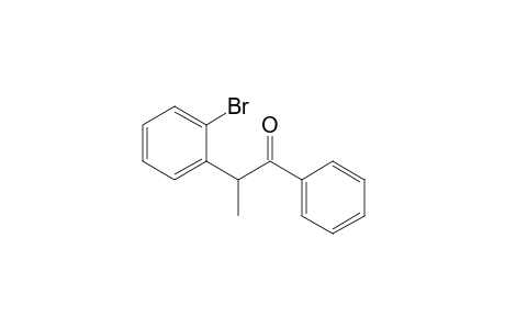 2-(2-bromophenyl)-1-phenyl-1-propanone