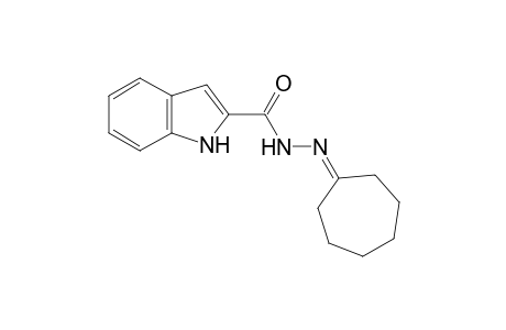 indole-2-carboxylic acid, cycloheptylidenehydrazide