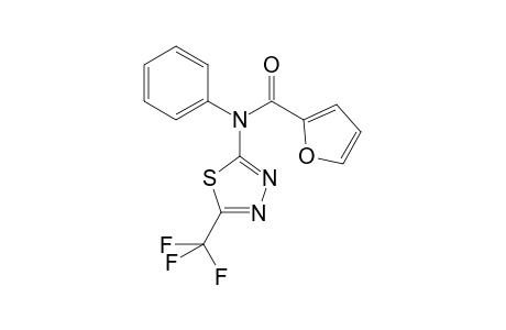 Furan-2-carboxylic acid phenyl-(5-trifluoromethyl-[1,3,4]thiadiazol-2-yl)-amide
