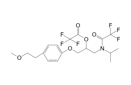 1-(4-(2-methoxyethyl)phenoxy)-2-(trifluoroacetoxy)-3-(N-(trifluoroacetyl)-N-isopropylamino)propane