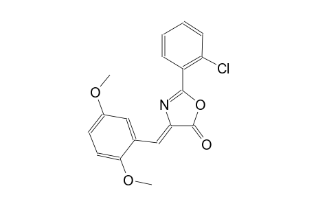 (4Z)-2-(2-chlorophenyl)-4-(2,5-dimethoxybenzylidene)-1,3-oxazol-5(4H)-one
