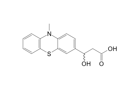 3-Hydroxy-3-(10-methyl-10H-phenothiazin-3-yl)propanoic acid