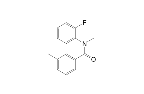 N-(2-Fluorophenyl)-N,3-dimethylbenzamide