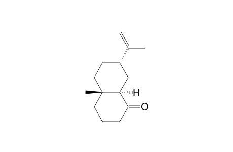 1(2H)-Naphthalenone, octahydro-4a-methyl-7-(1-methylethenyl)-, [4aR-(4a.alpha.,7.alpha.,8a.alpha.)]-
