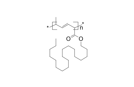 Poly(1-methyl-4-octadecyloxycarbonyl-2-e-butenylene)