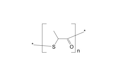 Poly(thiocarbonylethylidene), poly(thiolactide)