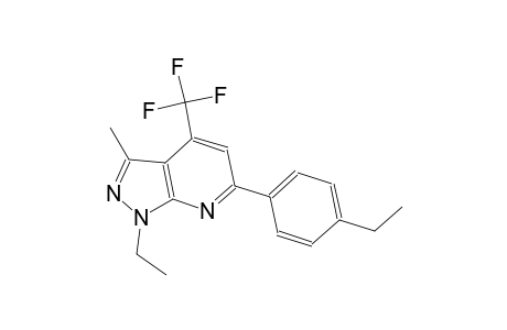 1H-pyrazolo[3,4-b]pyridine, 1-ethyl-6-(4-ethylphenyl)-3-methyl-4-(trifluoromethyl)-