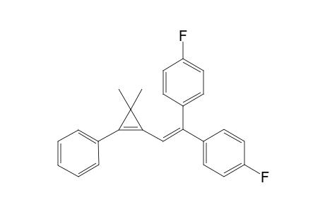 4,4'-(2-(3,3-dimethyl-2-phenylcycloprop-1-en-1-yl)ethene-1,1-diyl)bis(fluorobenzene)
