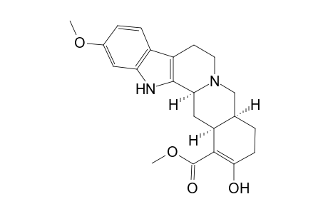 11.alpha.-methoxy-19,20-didehydro-17.alpha.-epi-yohimbine