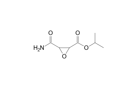 3-carbamoyl-2-oxiranecarboxylic acid propan-2-yl ester