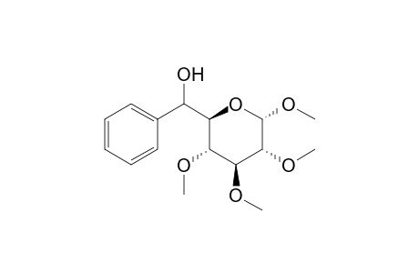 Methyl 2,3,4-tri-O-methyl-6-C-phenyl-.alpha.-D-glucopyranoside