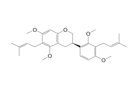 Licorisoflavan A, 2me derivative