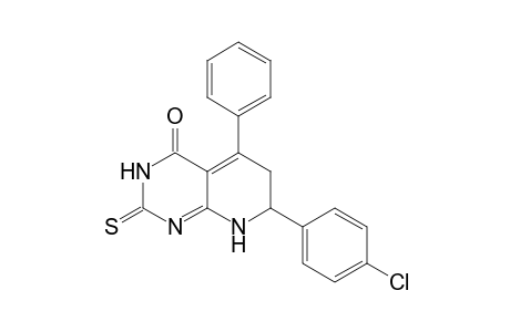 2,3,6,8-Tetrahydro-5-phenyl-7-(4'-chlorophenyl)-2-thioxopyrido[2,3-d]pyrimidin-4(1H)-one