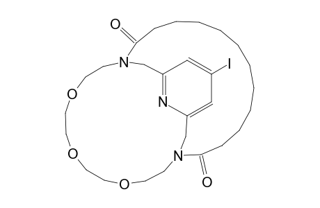 29-Iodo-1,14,33-triaza-17,20,23-trioxatricyclo[12.11.7.1(27,31)]tritriaconta-27(33),28,30-triene-2,13-dione