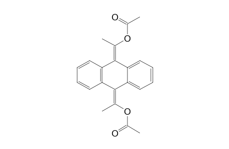 Ethanol, 1,1'-(9,10-anthracenediylidene)bis-, diacetate, (Z)-