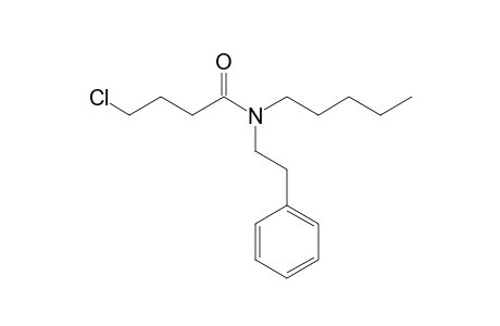 Butyramide, 4-chloro-N-(2-phenylethyl)-N-pentyl-