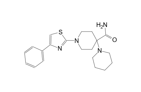 1'-(4-Phenyl-thiazol-2-yl)-[1,4']bipiperidinyl-4'-carboxylic acid amide