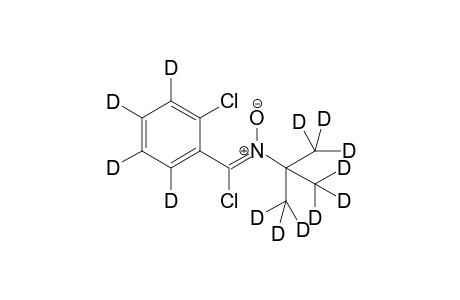 .alpha.-Chloro-C-chlorophenyl-N-tert-butylperdeuterio nitrone