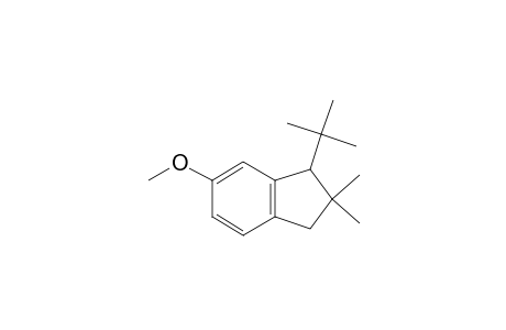 1-tert-Butyl-6-methoxy-2,2-dimethyl-1,3-dihydroindene