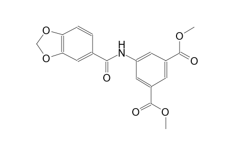 dimethyl 5-[(1,3-benzodioxol-5-ylcarbonyl)amino]isophthalate