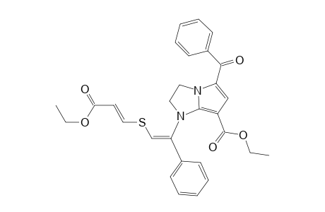 Ethyl (2E,5Z)-6-[5-Benzoyl-2,3-dihydro-7-(ethoxycarbonyl)-1H-pyrrolo[1,2-a]imidazol-1-yl]-6-phenyl-4-thiahexa-2,5-dienoate