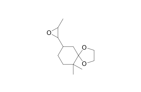 6,6-Dimethyl-9-(3-methyloxiran-2-yl)-1,4-dioxaspiro[4.5]decane