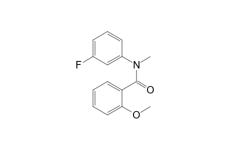 N-(3-Fluorophenyl)-2-methoxy-N-methylbenzamide