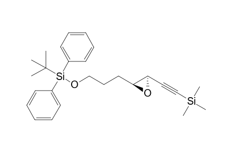 (3R*,4S*)-7-tert-Biutyldiphenylsilyloxy-3,4-epoxy-1-trimethylsilylhept-1-yne