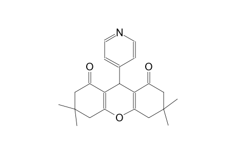 3,3,6,6-tetramethyl-9-(4-pyridinyl)-3,4,5,6,7,9-hexahydro-1H-xanthene-1,8(2H)-dione