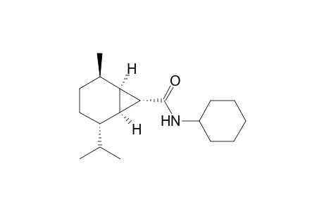(1R,2R,5S,6S,7S)-N-Cyclohexyl-2-methyl-5-(1-methylethyl)bicyclo[4.1.0]heptane-7-carboxamide