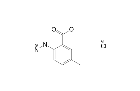 6-HYDRAZINO-m-TOLUIC ACID, MONOHYDROCHLORIDE