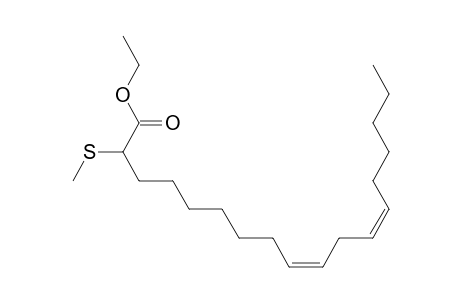 9,12-Octadecadienoic acid, 2-(methylthio)-, ethyl ester, (Z,Z)-