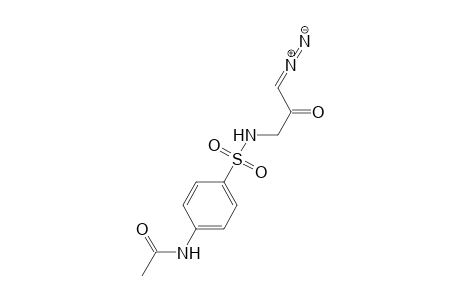 1-Diaza-3-((p-acetylaminophenyl)-sulfonylamino)-propan-2-one