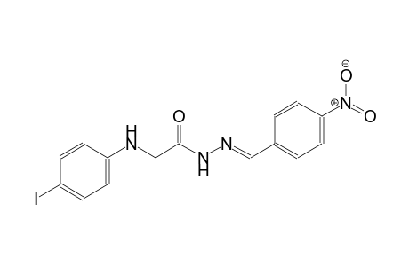 acetic acid, [(4-iodophenyl)amino]-, 2-[(E)-(4-nitrophenyl)methylidene]hydrazide